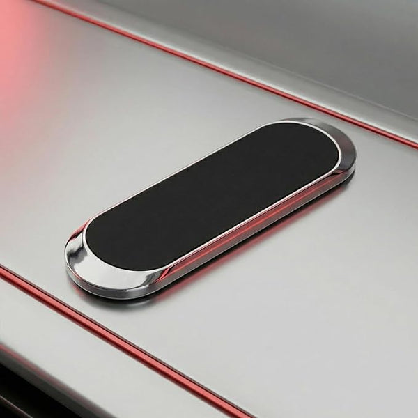 Magnetic Mobile Phone Holder Strip – Ultra Slim, Strong Grip, Easy Installation for Car, Office & Home