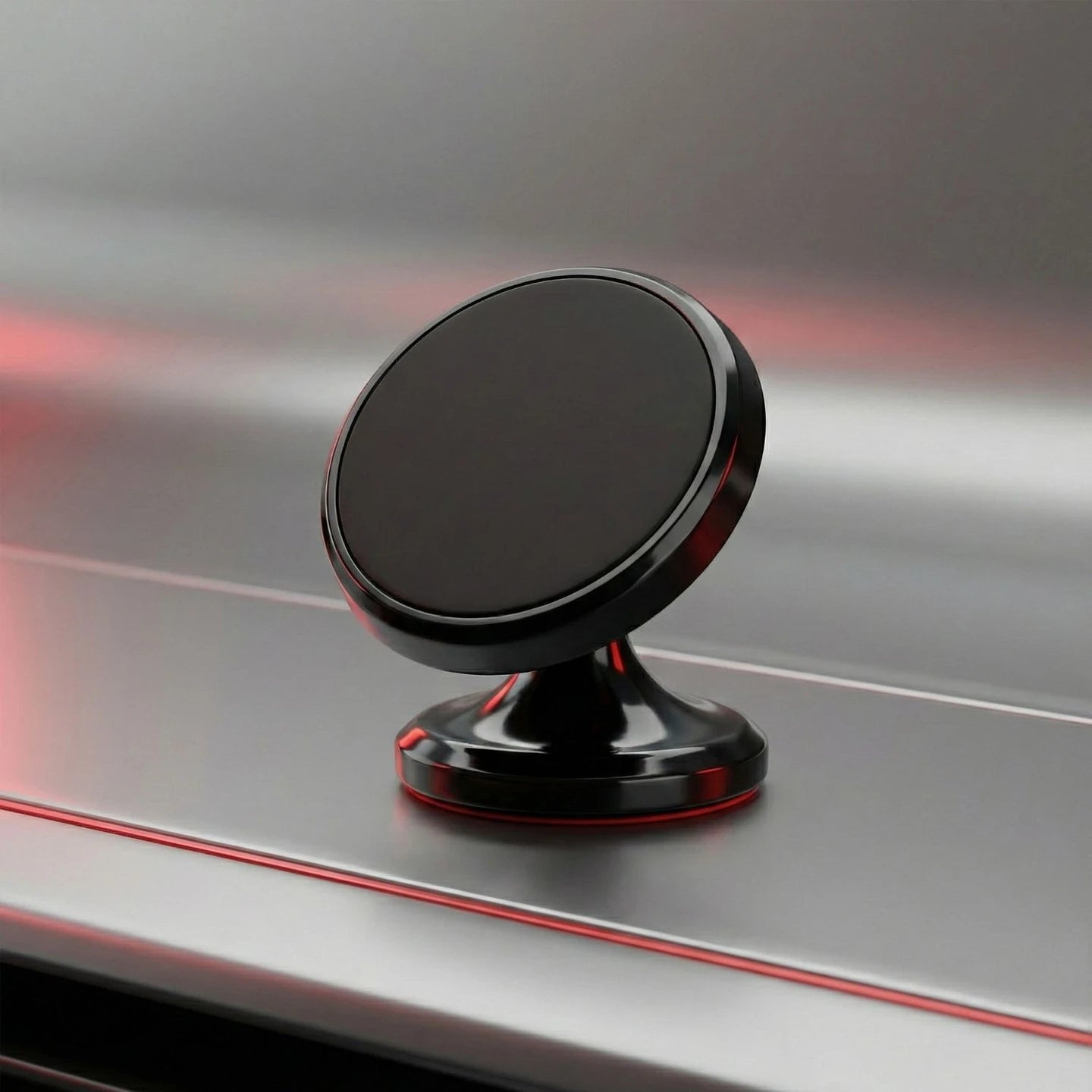 Gizmophy 360° Rotating Magnetic Car Mobile Holder – Universal Dashboard & Desk Phone Mount with Strong Magnet Grip | Compact Mobile Stand